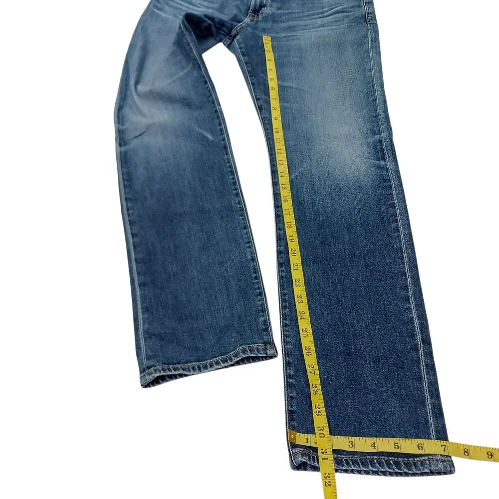 Adriano Goldchmied Jeans Mens 32x31 Blue The Graduate Tailored Fit Stretch Denim